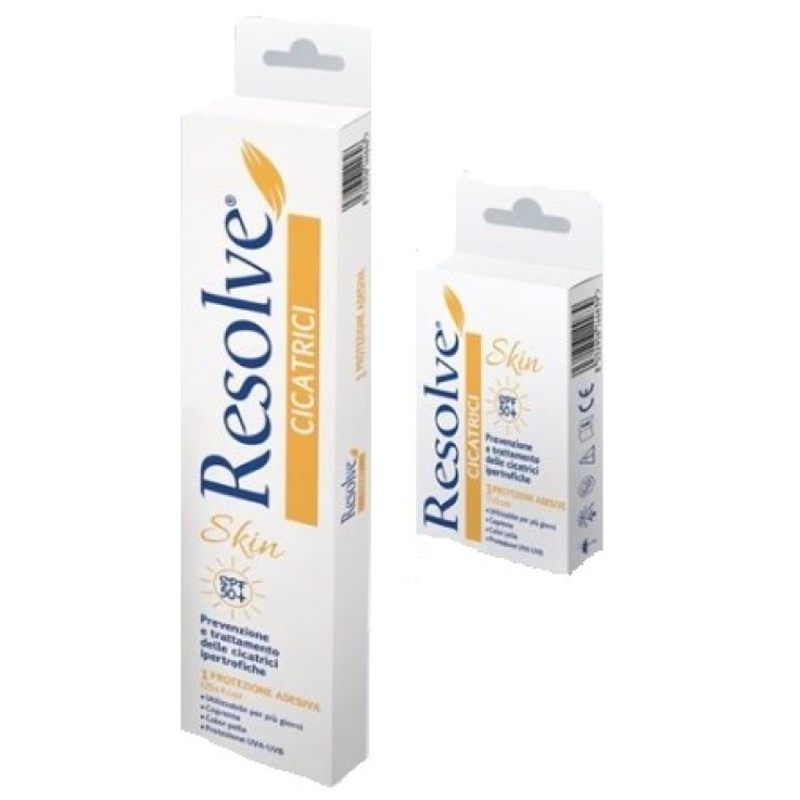 RESOLVE CICATRICI SKIN SPF 50+ 1 PROTEZIONE DA 25X4 CM RESOLVE CICATRICI SKIN SPF 50+ 1 PROTEZIONE DA 25X4 CM