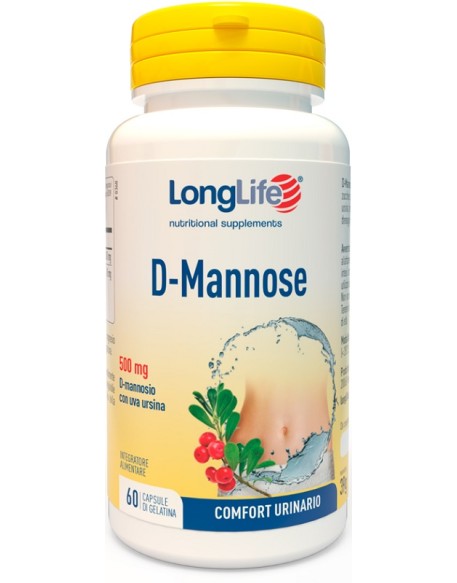 LONGLIFE D-MANNOSE 60 CAPSULE