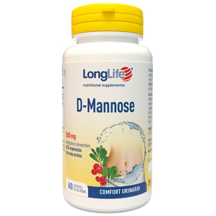 LONGLIFE D-MANNOSE 60 CAPSULE LONGLIFE D-MANNOSE 60 CAPSULE