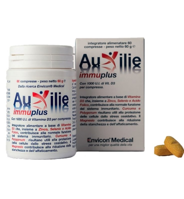 AUXILIE IMMUPLUS JUNIOR DEGLUTIBILE 30 COMPRESSE AUXILIE IMMUPLUS JUNIOR DEGLUTIBILE 30 COMPRESSE