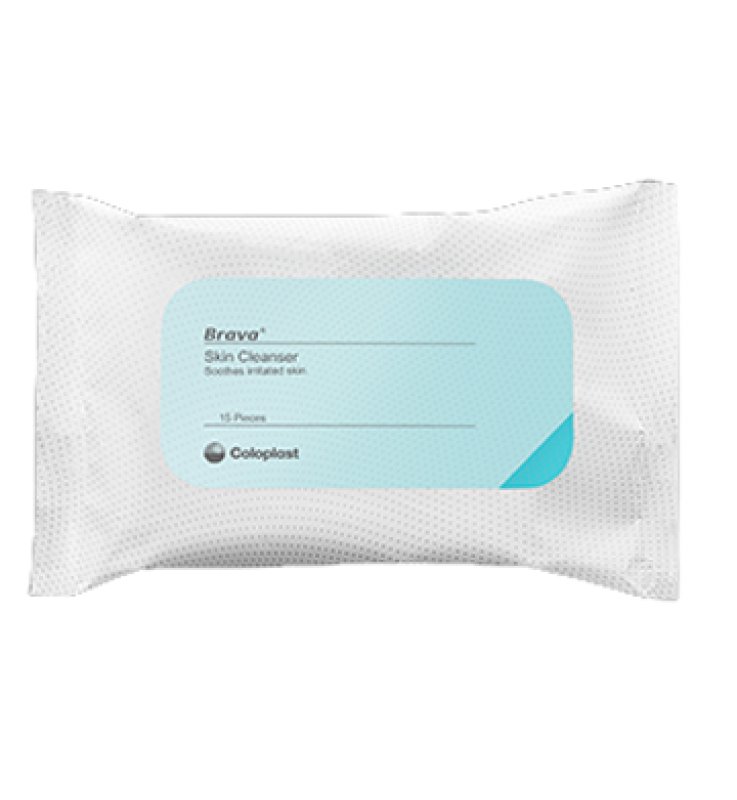 BRAVA SALVIETTE DETERGENTI PER STOMIA 15 PEZZI BRAVA SALVIETTE DETERGENTI PER STOMIA 15 PEZZI