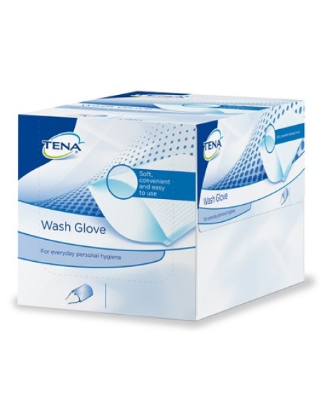 TENA WASH GLOVE 50PZ  0701