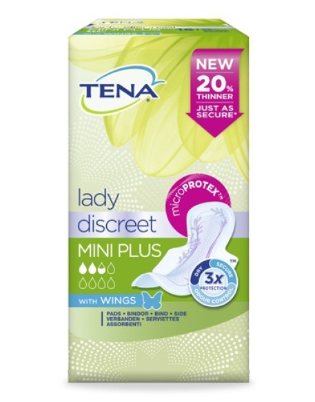 TENA LADY DISCREET MINI PLUS W