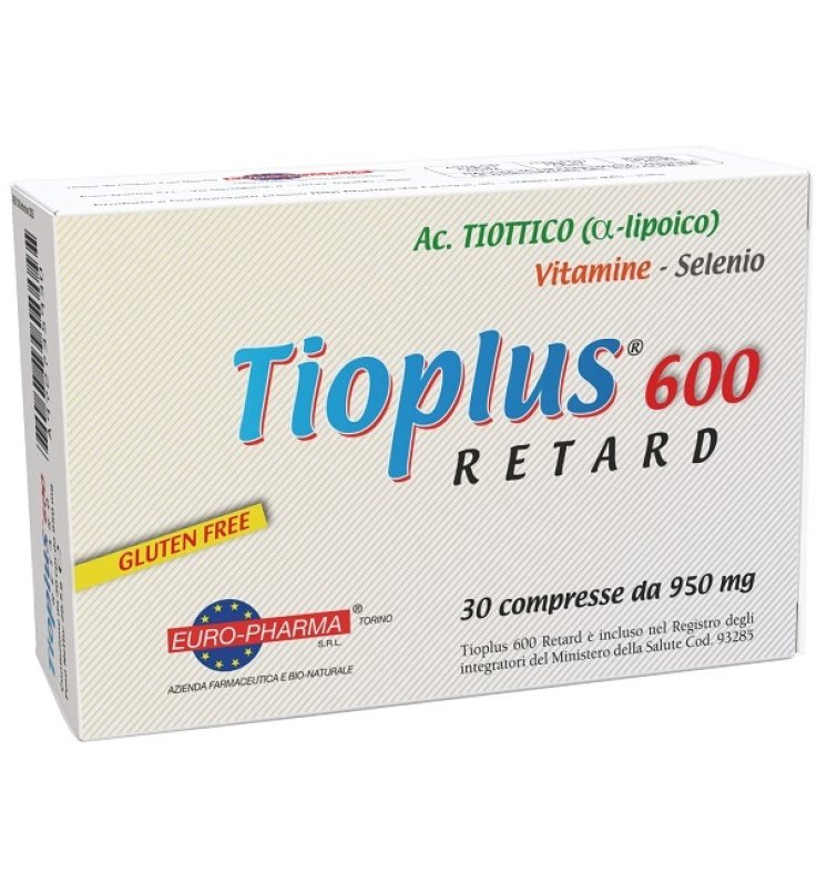 TIOPLUS 600 RETARD 30 COMPRESSE