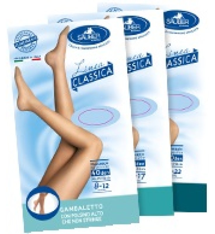 SAUBER GAMBALETTO 40 MAGLIA LISCIA NEUTRO BEIGE 4 LINEA CLASSICA