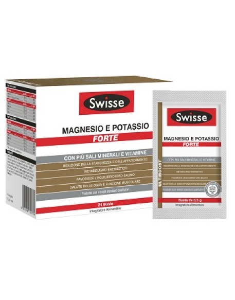 SWISSE MAGNESIO POTASSIO FORTE 24 BUSTE