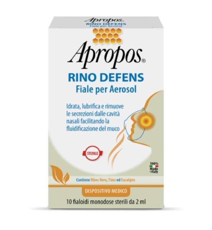APROPOS RINO DEFENS 10 FIALE PER AEROSOL 2 ML