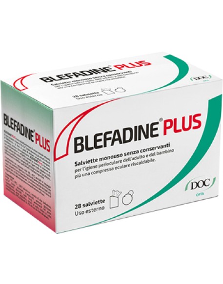 BLEFADINE 28 SALVIETTE PER DETERSIONE PERIOCULARE + 1 COMPRESSA RISCALDABILE