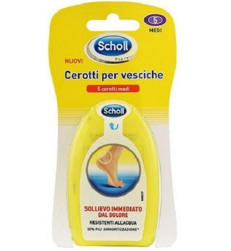 SCHOLL CEROTTI PER VESCICHE MEDIO 5 PEZZI