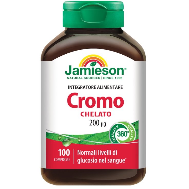 JAMIESON CROMO CHELATO 100CPR JAMIESON CROMO CHELATO 100CPR