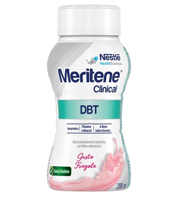 MERITENE RESOURCE DIABET FRAGOLA ALIMENTO IPERPROTEICO 28 VITAMINE E MINERALI 200 ML