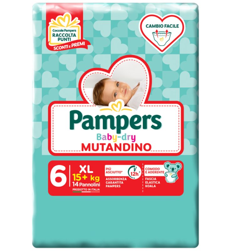 PAMPERS BD MUT EXL 14PZ 1721 PAMPERS BD MUT EXL 14PZ 1721