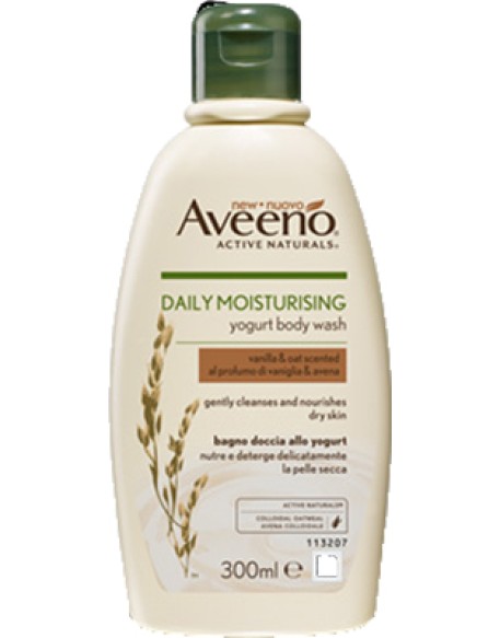 AVEENO BAGNO DOCCIA YOGURT VANIGLIA & AVENA 300 ML PROMO