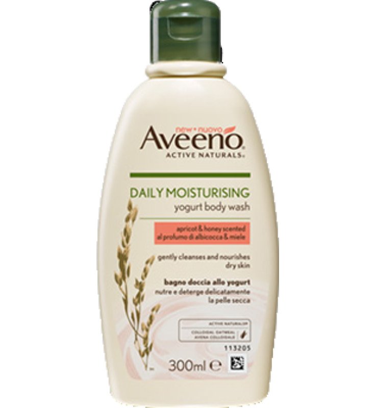 AVEENO BAGNO DOCCIA YOGURT ALBICOCCA & MIELE 300 ML PROMO
