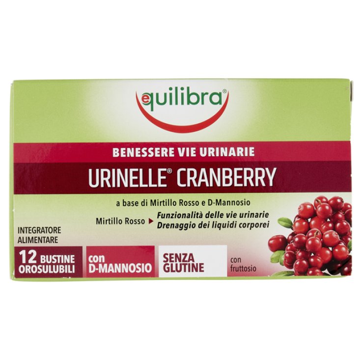 EQUILIBRA URINELLE CRANB 12STICK EQUILIBRA URINELLE CRANB 12STICK