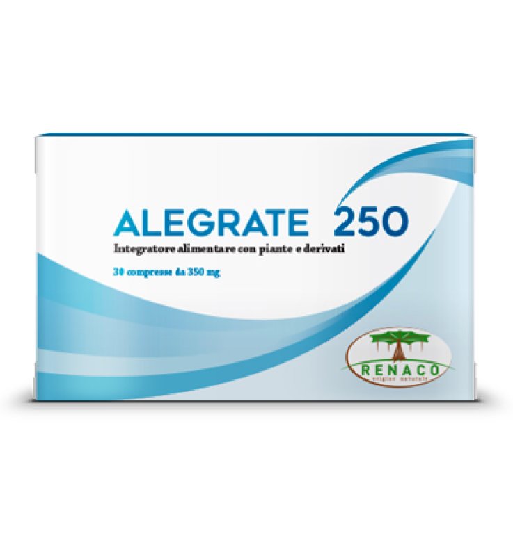 ALEGRATE 250 30 COMPRESSE ALEGRATE 250 30 COMPRESSE