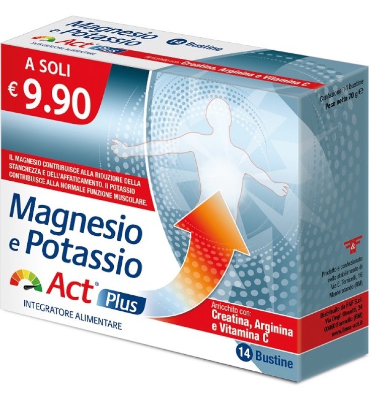 MAGNESIO E POTASSIO ACT PLUS 14 BUSTINE