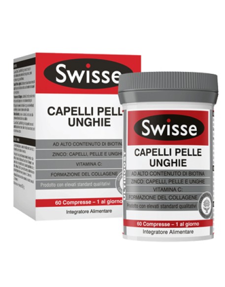 SWISSE CAPELLI PELLE UNGHIE 60 COMPRESSE