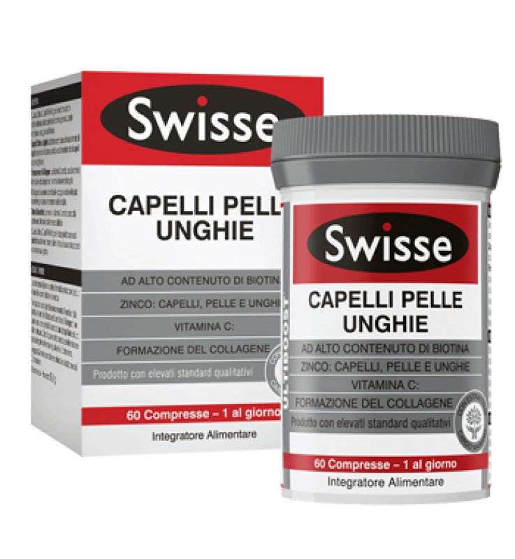 SWISSE CAPELLI PELLE UNGHIE 60 COMPRESSE