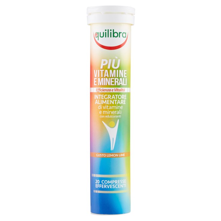 PIU' VITAMINE E MIN 20 COMPRESSE EFFERVESCENTI PIU' VITAMINE E MIN 20 COMPRESSE EFFERVESCENTI