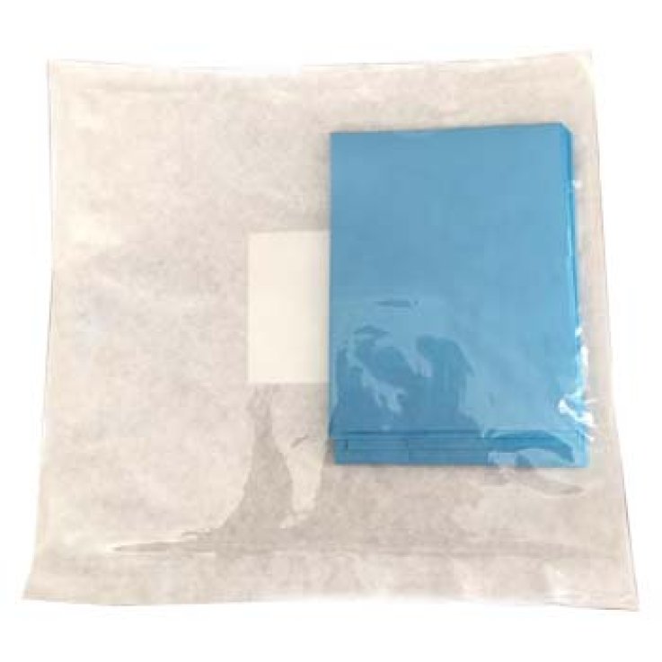 TELO STERILE STANDARD MONOUSO IN TNT IMPERMEABILE PLASTIFICATO 45 CM X 75 CM 1 PEZZO TELO STERILE STANDARD MONOUSO IN TNT IMPERMEABILE PLASTIFICATO 45 CM X 75 CM 1 PEZZO