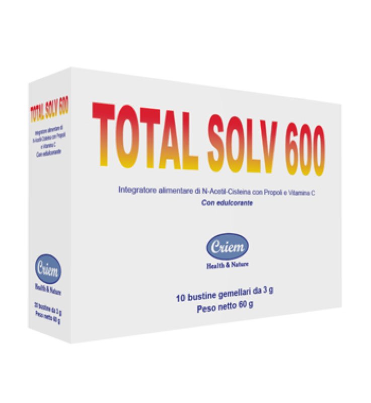 TOTAL SOLV 600 10 BUSTINE GEMELLARI