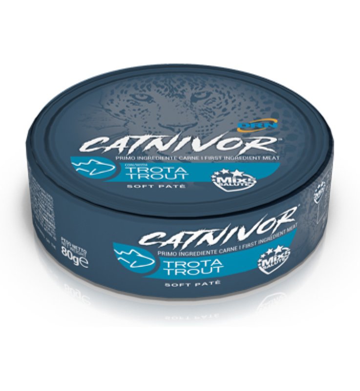 V CATNIVOR TROTA 80GR UMIDO GAT V CATNIVOR TROTA 80GR UMIDO GAT