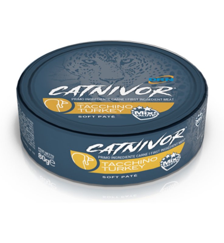 V CATNIVOR TACCHINO 80GR UMIDO G V CATNIVOR TACCHINO 80GR UMIDO G