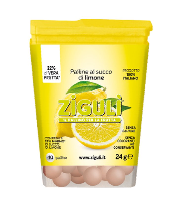 ZIGULI LIMONE 40 PALLINE 24 G
