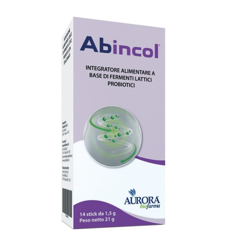 ABINCOL 14 STICK OROSOLUBILI