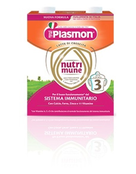 PLASMON NUTRI-MUNE 3 LIQUIDO 2 X 500 ML