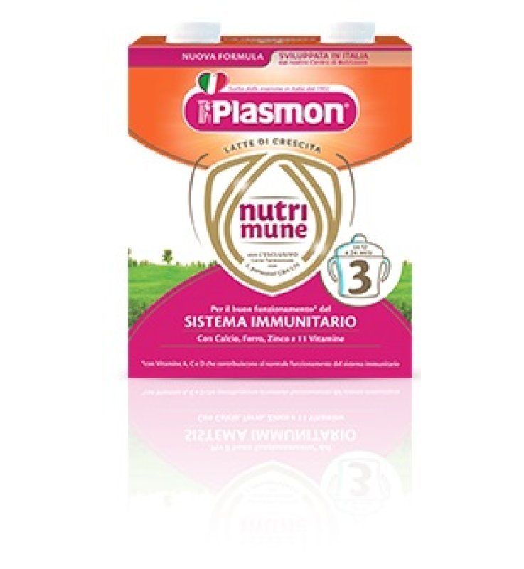 PLASMON NUTRI-MUNE 3 LIQUIDO 2 X 500 ML PLASMON NUTRI-MUNE 3 LIQUIDO 2 X 500 ML