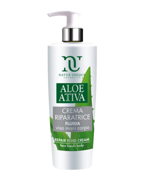 ALOE ATTIVA CREMA FLUIDA RIPARATRICE 190 ML NATUR UNIQUE