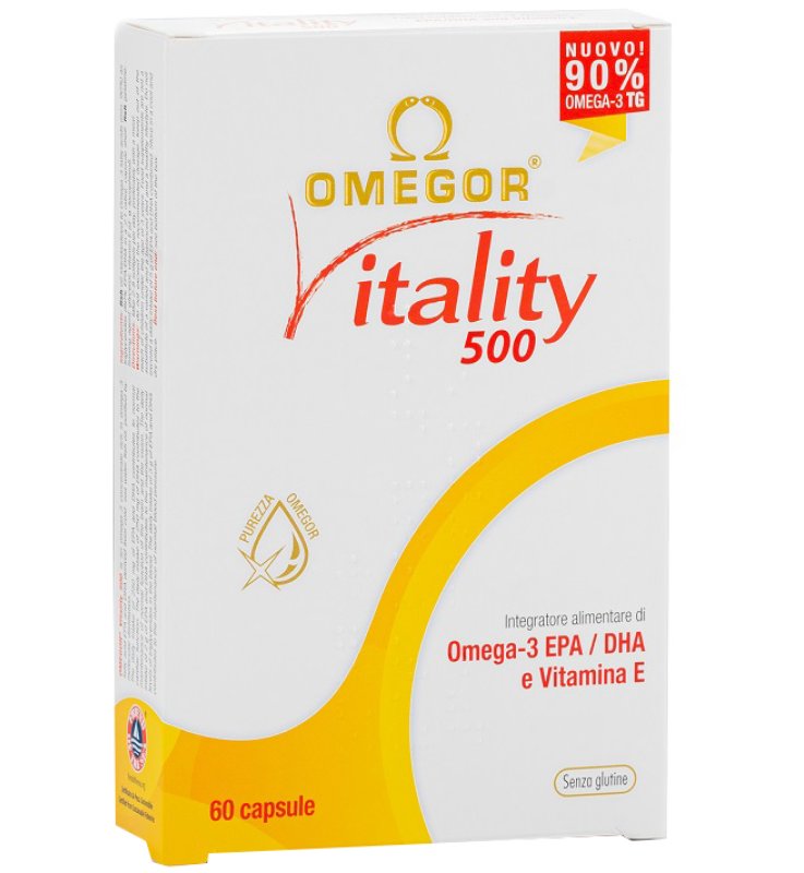 OMEGOR VITALITY 500 60 CAPSULE