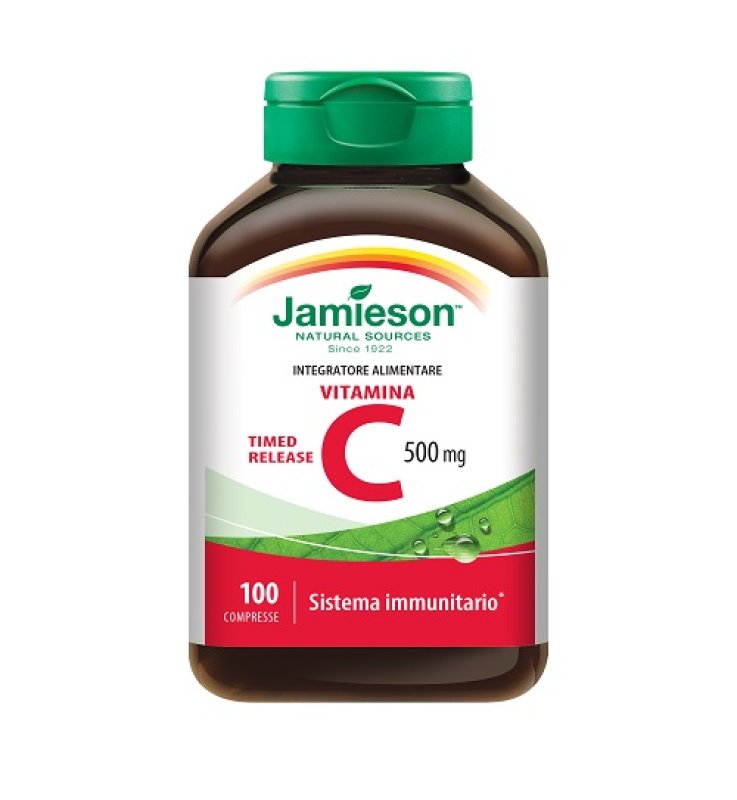 VITAMINA C 500 TIMED RELEASE GUSTO ARANCIA 100 COMPRESSE VITAMINA C 500 TIMED RELEASE GUSTO ARANCIA 100 COMPRESSE