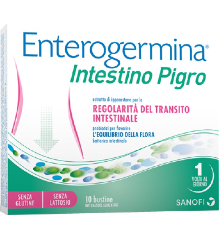 ENTEROGERMINA INTESTINO PIGRO 10 BUSTINE