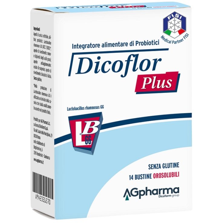 DICOFLOR PLUS 14 BUSTINE OROSOLUBILI DA 1 G NEUTRO DICOFLOR PLUS 14 BUSTINE OROSOLUBILI DA 1 G NEUTRO