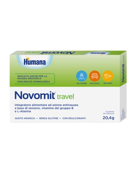 NOVOMIT Travel 12 Gomme