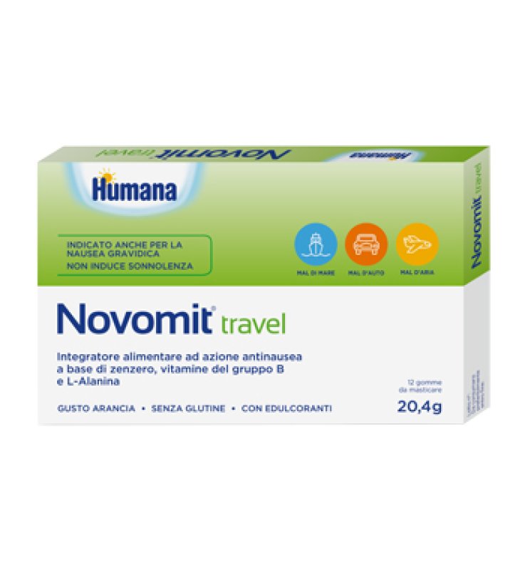 NOVOMIT Travel 12 Gomme NOVOMIT Travel 12 Gomme