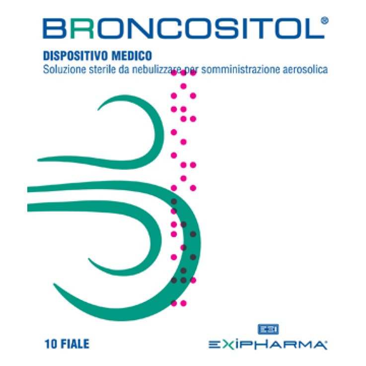 BRONCOSITOL SOLUZIONE STERILE DA NEBULIZZARE PER SOMMINISTRAZIONE AEROSOLICA 10 FIALE 3 ML BRONCOSITOL SOLUZIONE STERILE DA NEBULIZZARE PER SOMMINISTRAZIONE AEROSOLICA 10 FIALE 3 ML