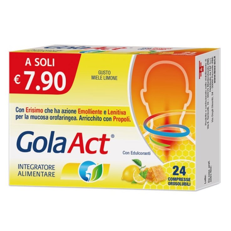 GOLA ACT MIELE LIMONE 62,4G GOLA ACT MIELE LIMONE 62,4G