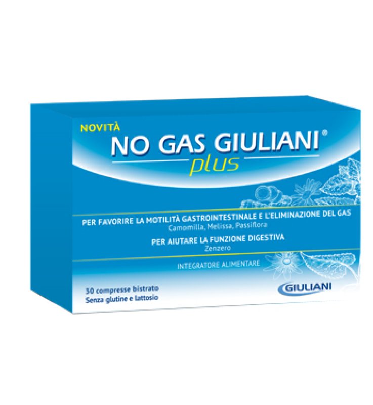 NO GAS GIULIANI PLUS 30 COMPRESSE BISTRATO NO GAS GIULIANI PLUS 30 COMPRESSE BISTRATO