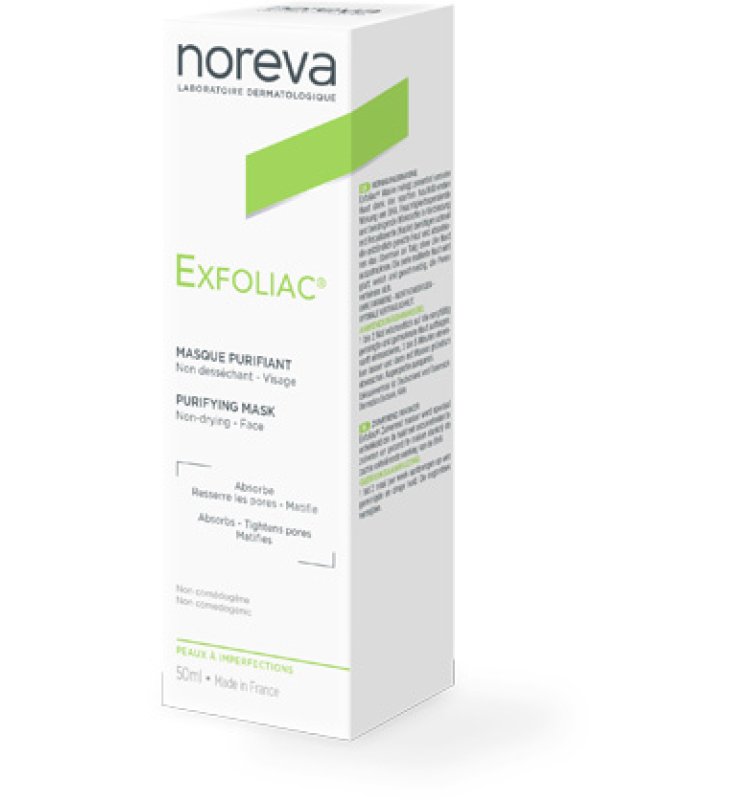 EXFOLIAC MASCHERA PURIFICANTE A RISCIACQUO 50 ML EXFOLIAC MASCHERA PURIFICANTE A RISCIACQUO 50 ML