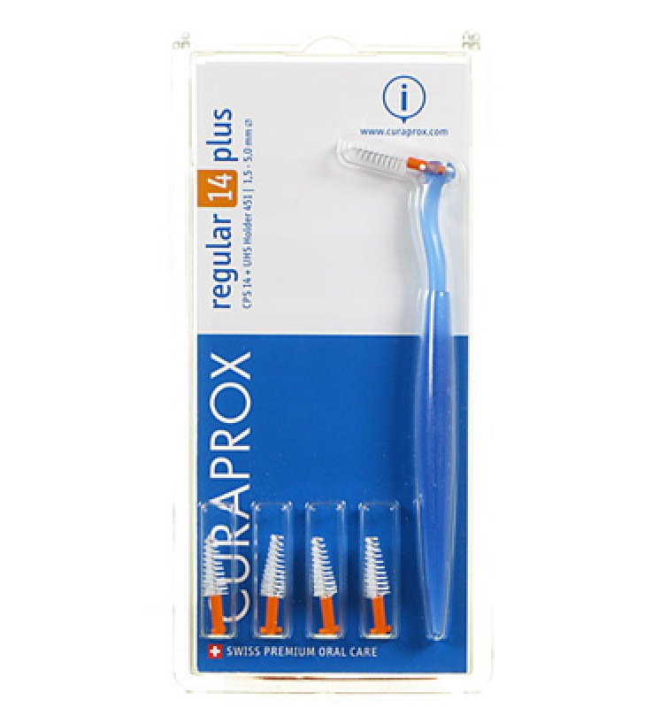 CURAPROX CPS REGULAR CPS 14 CON 5 SCOVOLINI + SUPPORTO