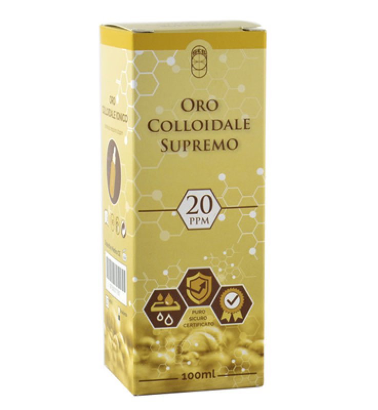 Oro Colloidale Supremo 20 PPM | Oro 99,99% Ionico Colloidale