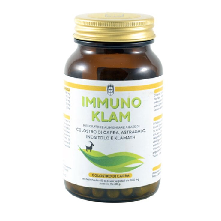 IMMUNO KLAM COLOSTRO CAPRA 60CPS IMMUNO KLAM COLOSTRO CAPRA 60CPS