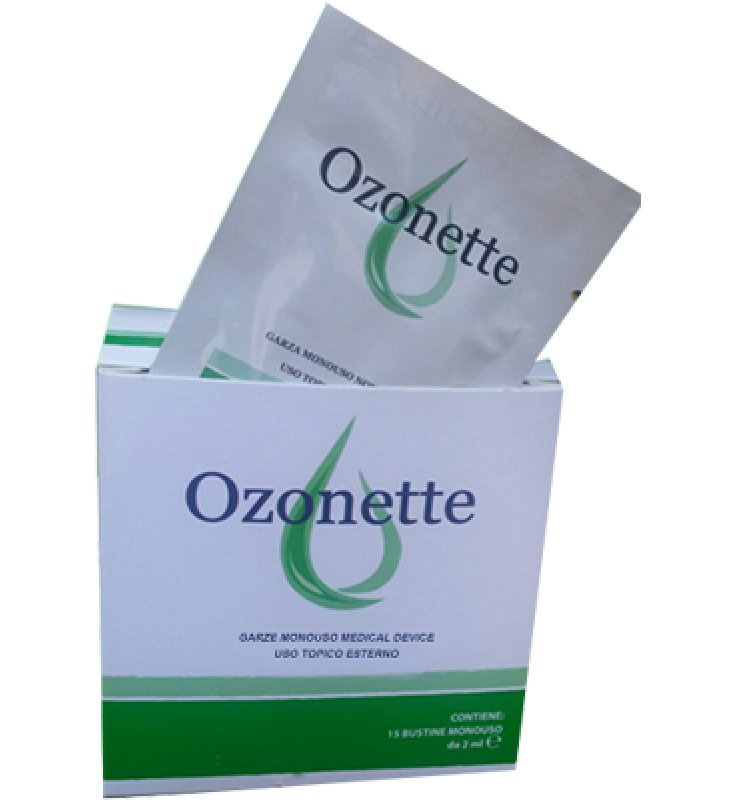 GARZA OZONETTE IMBIBITA DI OLII OZONIZZATI 15 X 15 CM 15 BUSTINE GARZA OZONETTE IMBIBITA DI OLII OZONIZZATI 15 X 15 CM 15 BUSTINE
