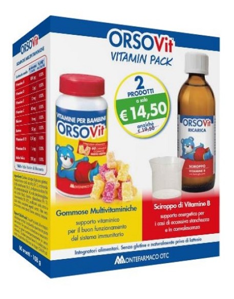 ORSOVIT VITAMIN PACK CARAM+SCI