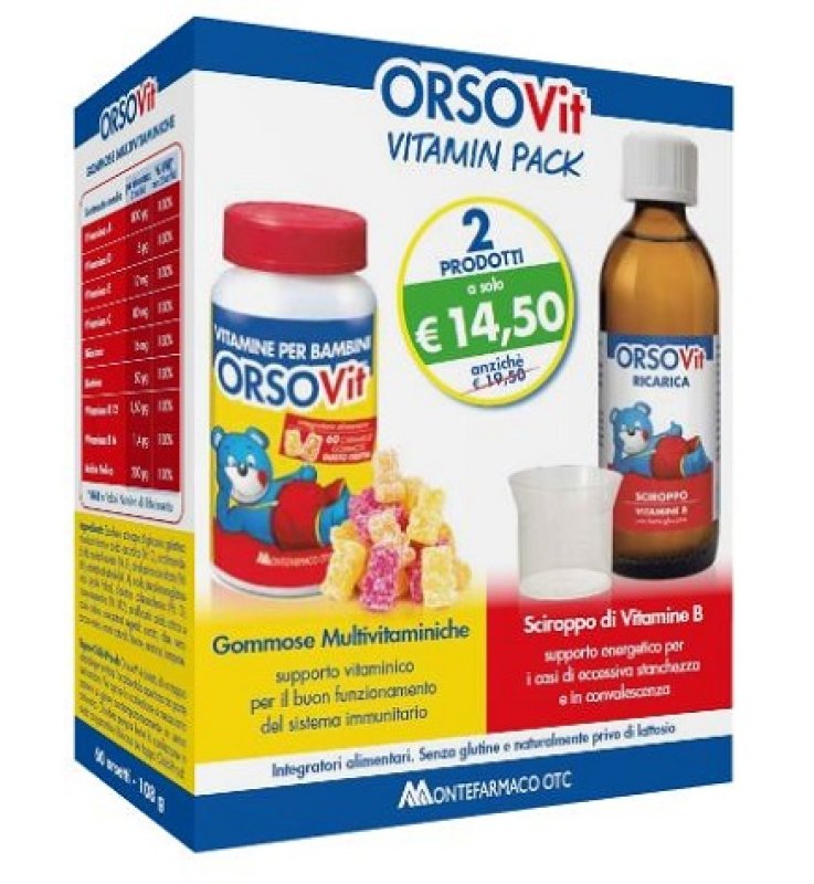 ORSOVIT VITAMIN PACK CARAM+SCI ORSOVIT VITAMIN PACK CARAM+SCI