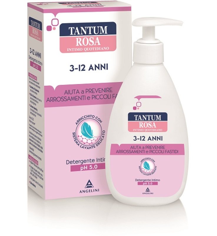 TANTUM ROSA 3-12 ANNI DETERGENTE INTIMO 200 ML TANTUM ROSA 3-12 ANNI DETERGENTE INTIMO 200 ML